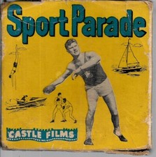 Vintage SPORT PARADE 16 MM Headline Edition Film 313 RIDE 'EM COWBOY Castle