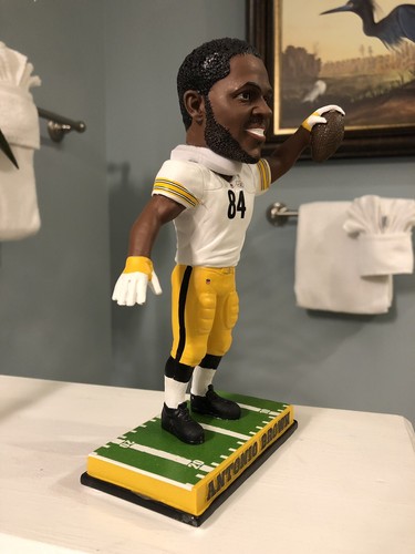 ANTONIO BROWN Pittsburgh Steelers NFL “Business Boomin" Bobblehead #/360 NIB! - Picture 3 of 10