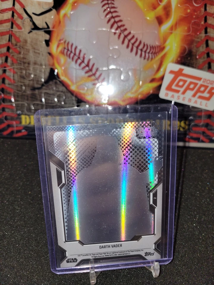 2023 TOPPS STAR WARS HIGH TEK DARTH VADER BASE - Image 2 of 2