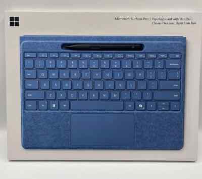 Microsoft Surface Slim Pen (2nd Edition) and Pro Flex Keyboard for Pro  Sapphire