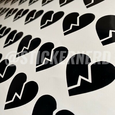 Jdm Car Decals Broken Hearts