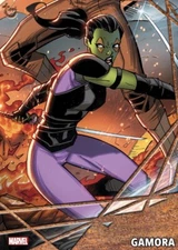 [DIGITAL CARD] Topps Marvel - Gamora - 2021 S1 Tier 7 Rust Base