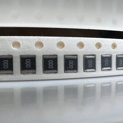 12-pack Zero Ohm SMD chip resistor size 1210 size jumper Vishay - Ships from USA