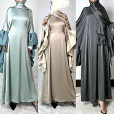 Dubai Elegant Kaftan Abaya Women Evening Long Dress Muslim Robe Party Gown Prom