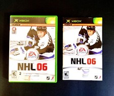 NHL 06 Microsoft Xbox Live 2005 Complete w/ Manual Official License EA Sports