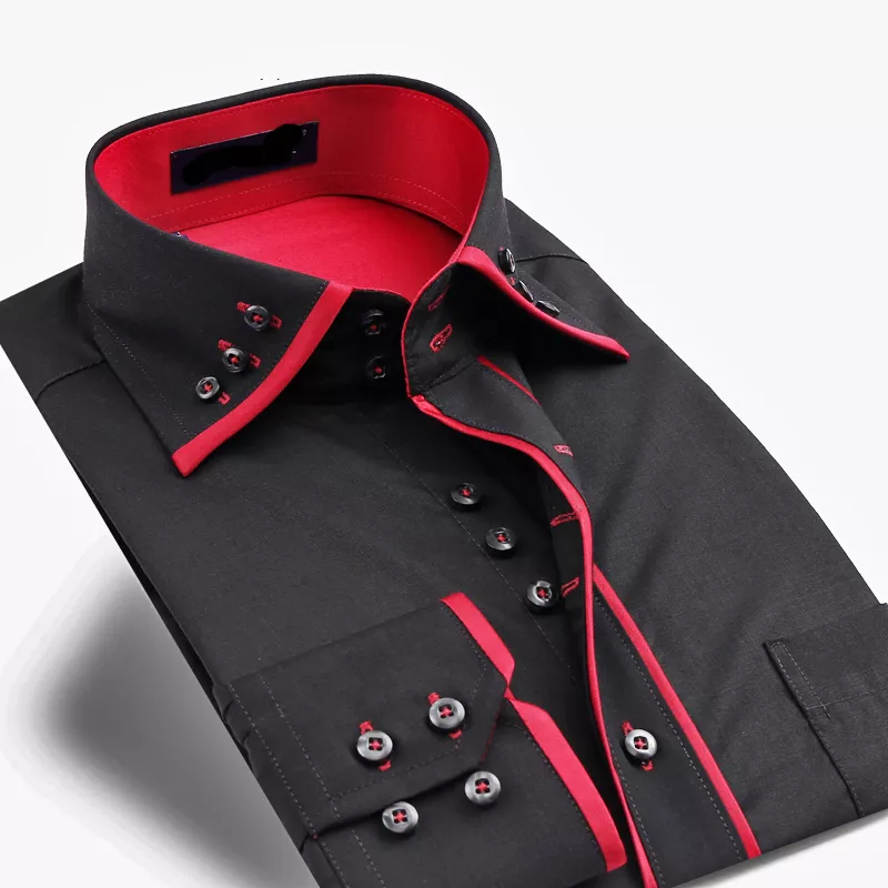 Red designer hotsell shirt mens
