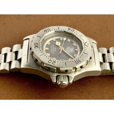 TAG HEUER 3000 Professional 200M Diver's Watch 932.208 silver used