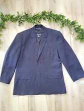 Wintersilks Womens Size Large Blazer Silk Jacket Lined Buttons Work Business