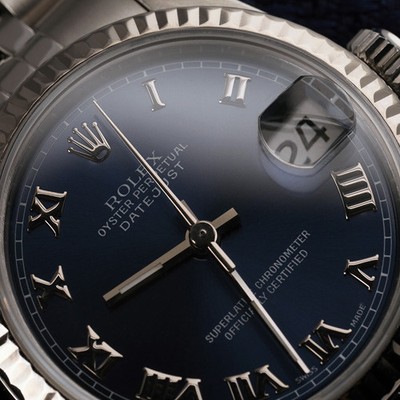 navy face rolex