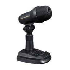 Yaesu M-100 Dual Element Desktop Microphone for HF Radio Dynamic & Condenser Mic