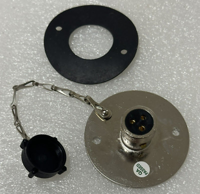 LPA NIPHAN CONNECTION SYSTEMS UK FLANG SCOKET X3B CONNECTOR 2 HOLE MOUNT 50V 5A