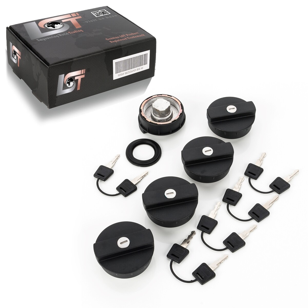 5x Fuel Tank Cap Closure for Workshops for Fiat 124