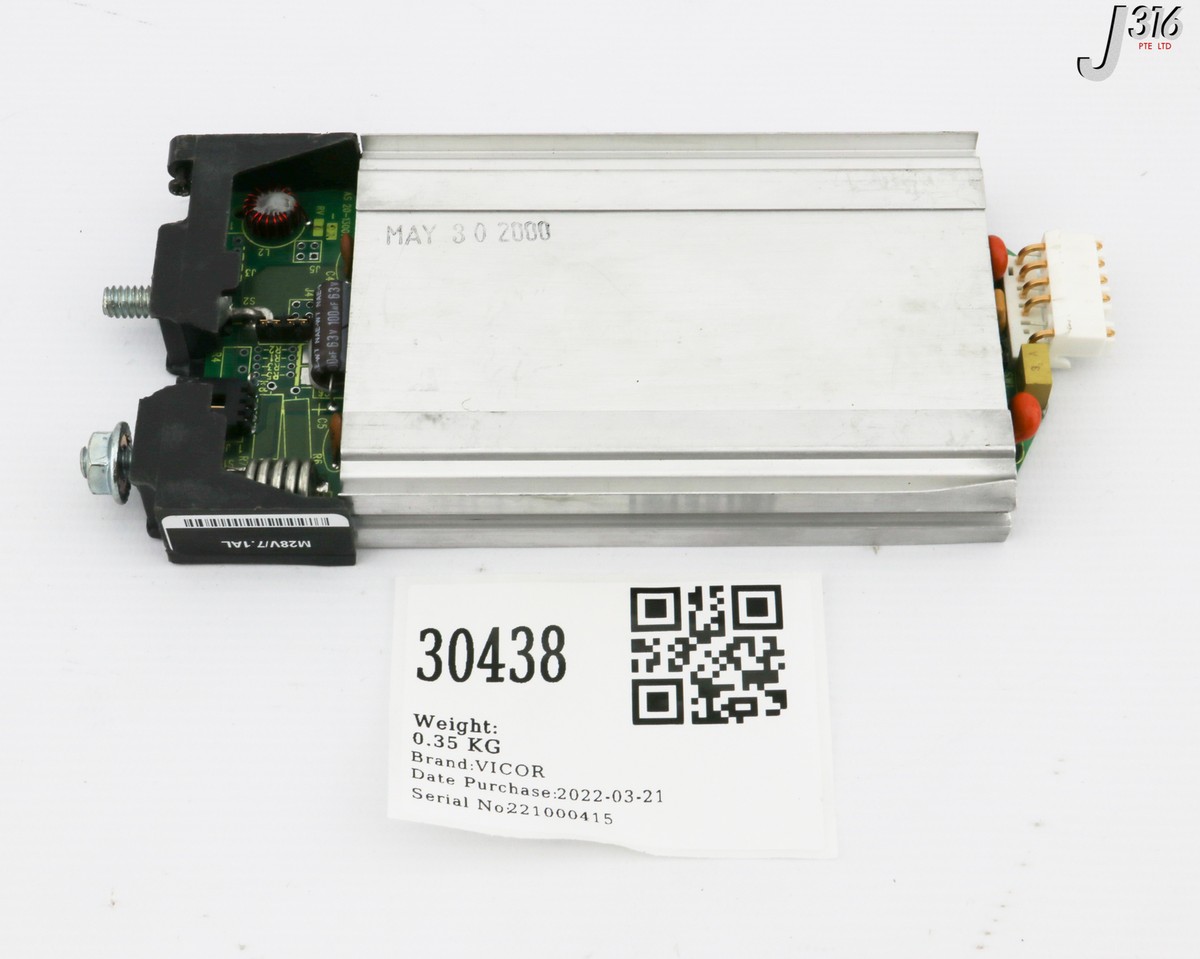 30438 VICOR POWER SUPPLY MODULE M28V/7.1AL | eBay