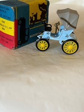 POLITOYS MICROMINIATURE FIAT MODELLO 31/2 HP 1899  ITALY ANNI 60