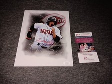 Tj Friedl Signed 8x10 Jsa Cincinnati Reds Custom Edit