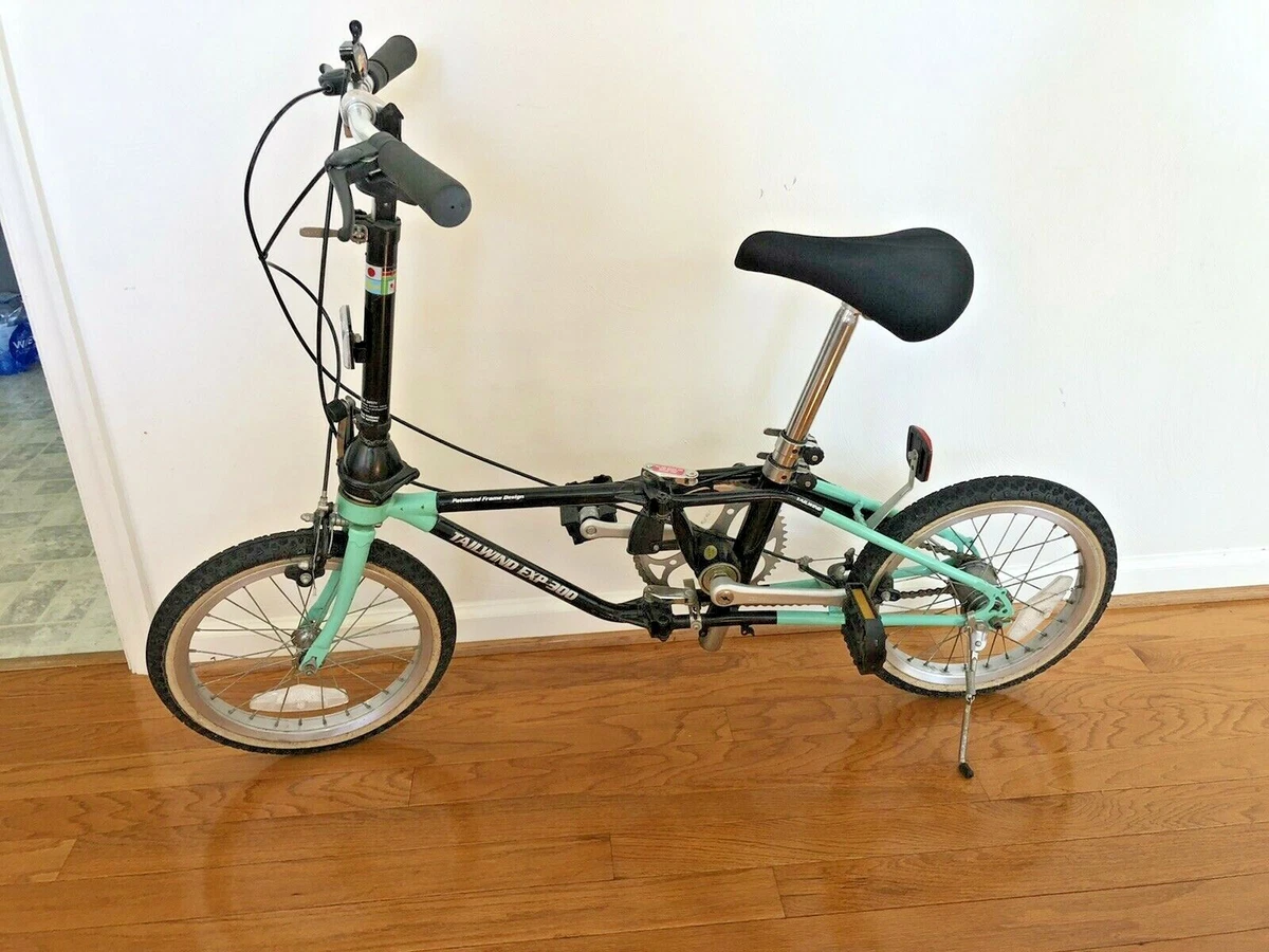 DAHON TAILWIND Folding Bike 3 Speed Internal Hub Black Green 16