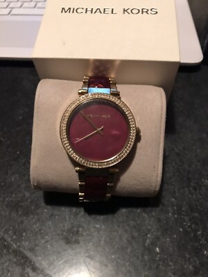 Michael Kors Women MK6427 Parker Gold Tone Stainless Steel 39