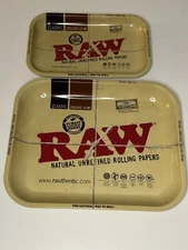 X2 Raw Rolling Tray: ~13” X -11” And ~11” X 7”