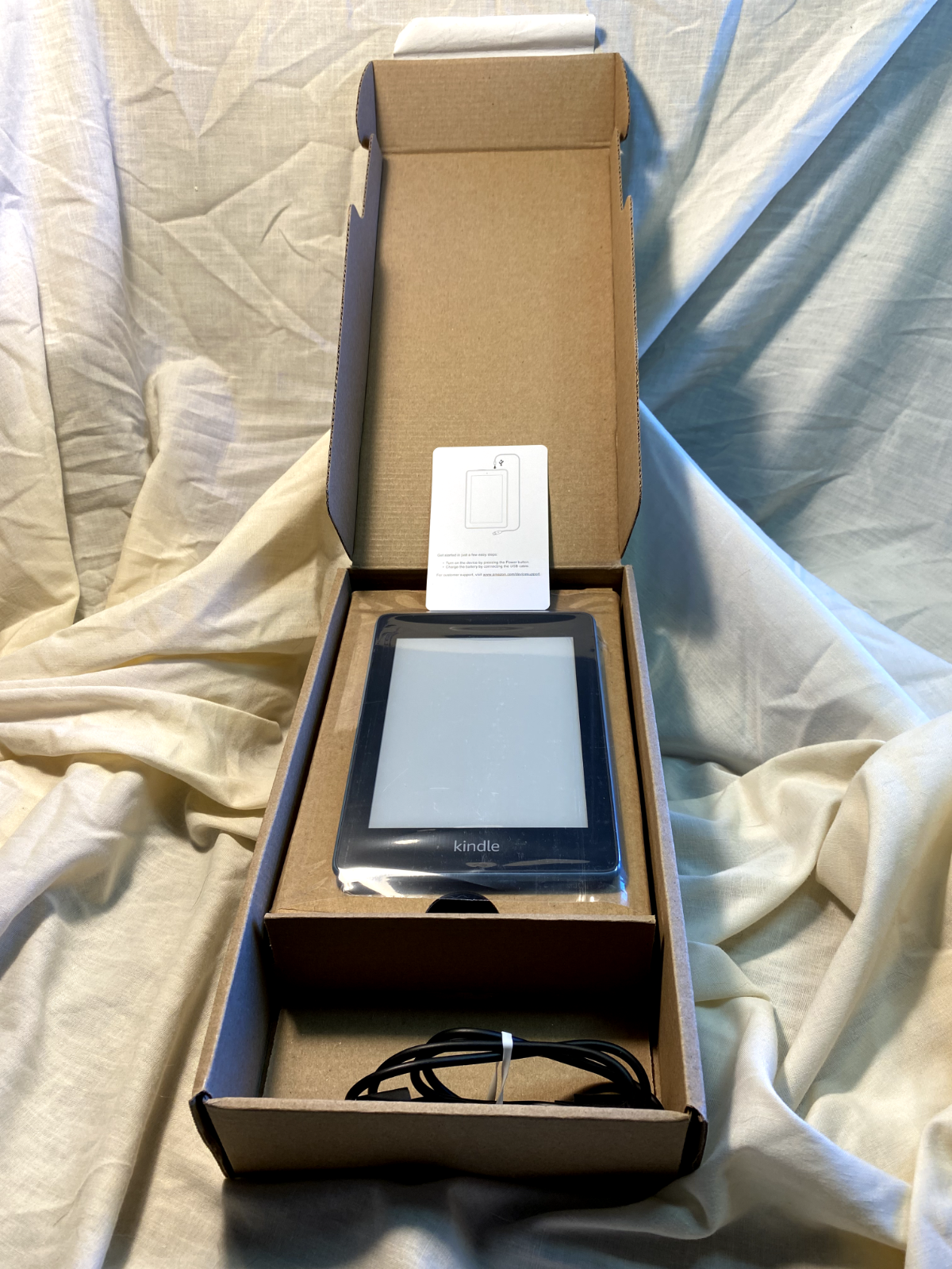 Kindle Paperwhite 10th Gen 2018 32GB Twilight Blue Excellent Condition  -image