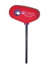 (PACK OF 2) PB SWISS TOOLS - 4mm HEX KEY WITH CROSS-HANDLE - MPN: PB 207.4-80