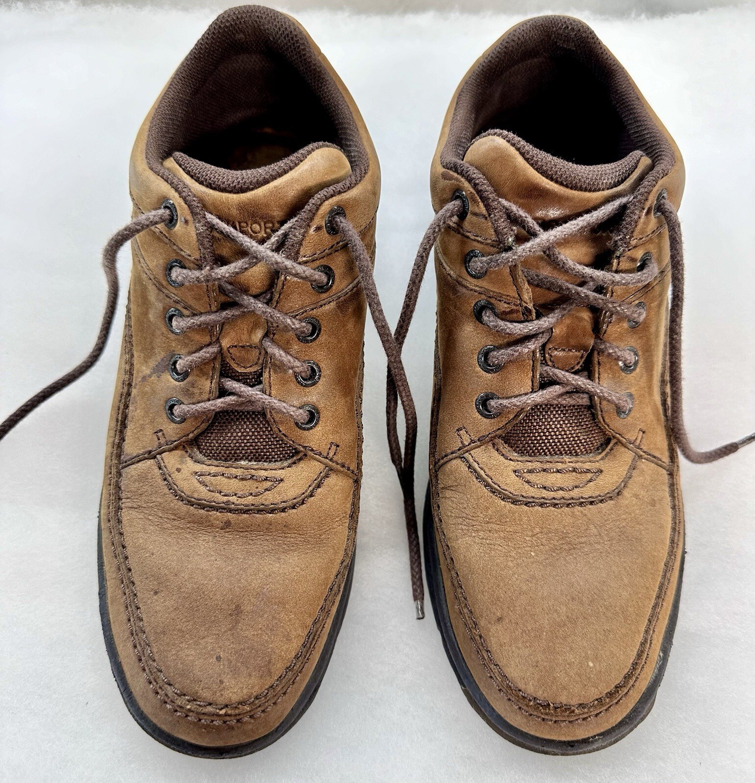 SAOLA Rockport Stivali Uomo Camoscio Stivaletto Escursionismo Lavoro Marrone