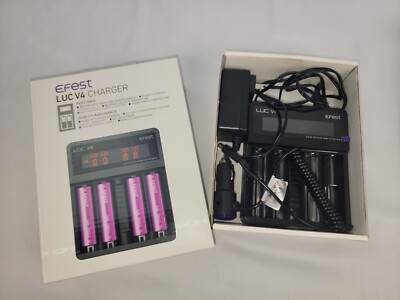 Efest LUC V4 4 Channel Battery Charger BRAND NEW IN BOX