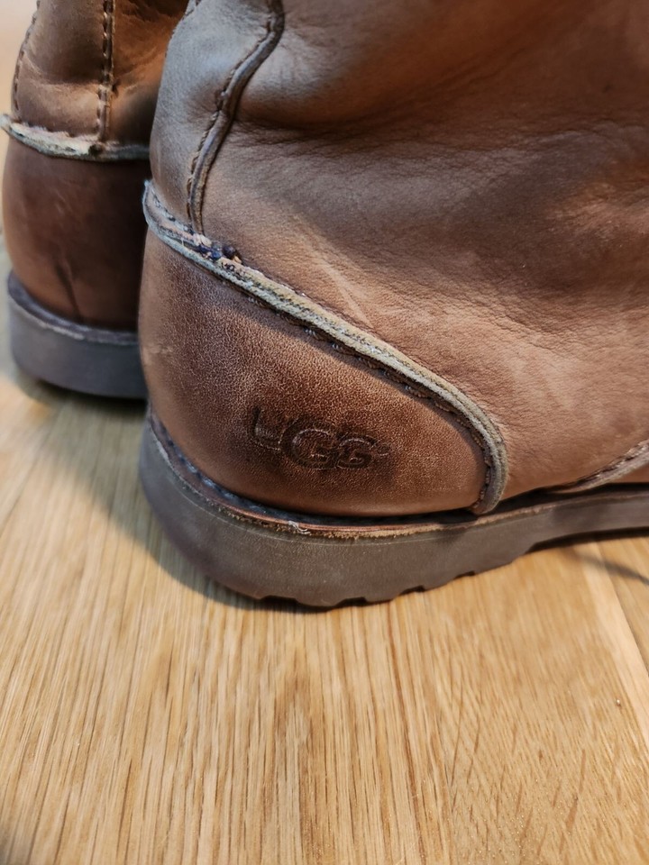 UGG Fallbrook Leather Casual Boots 3029 Men's Size 12 eBay