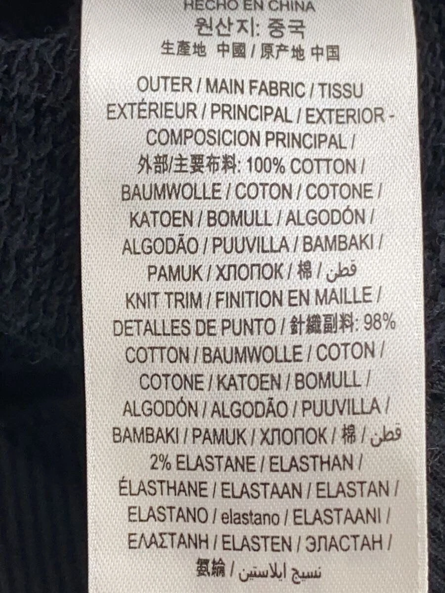 FELPA CON CAPPUCCIO BURBERRY MOTIVO STELLA XS COTONE Nera 8034567 Usata