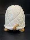 Vintage  Otagiri/OMC Japan Ceramic TURTLE Piggy Bank by - Embossed Floral Shell — photo 5
