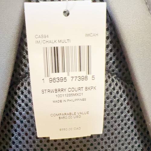 NWT Coach Court Backpack With Strawberry Print CAS94 - Picture 8 of 14