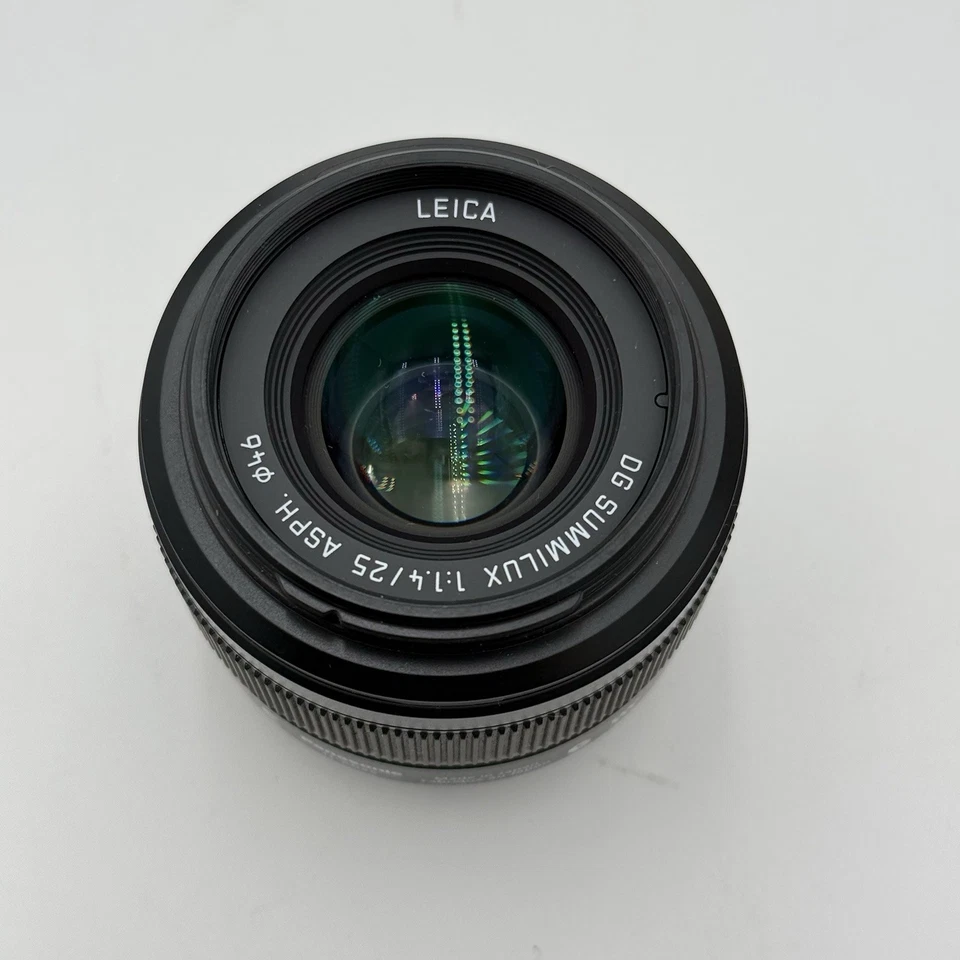PANASONIC LUMIX H-X025 LEICA DG SUMMILUX 25mm F1.4 ASPH LENS W/ LENS HOOD - Image 4 of 4