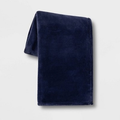 Threshold 50''x70'' Oversized Primalush Throw Blanket Cream
