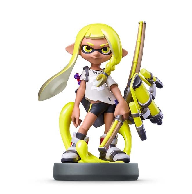 Splatoon series amiibo triple set Inkling [Yellow]Octoling [Blue