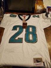 Mitchell & Ness Jacksonville Jaguars Fred Taylor #28 White NFL Jersey mens small