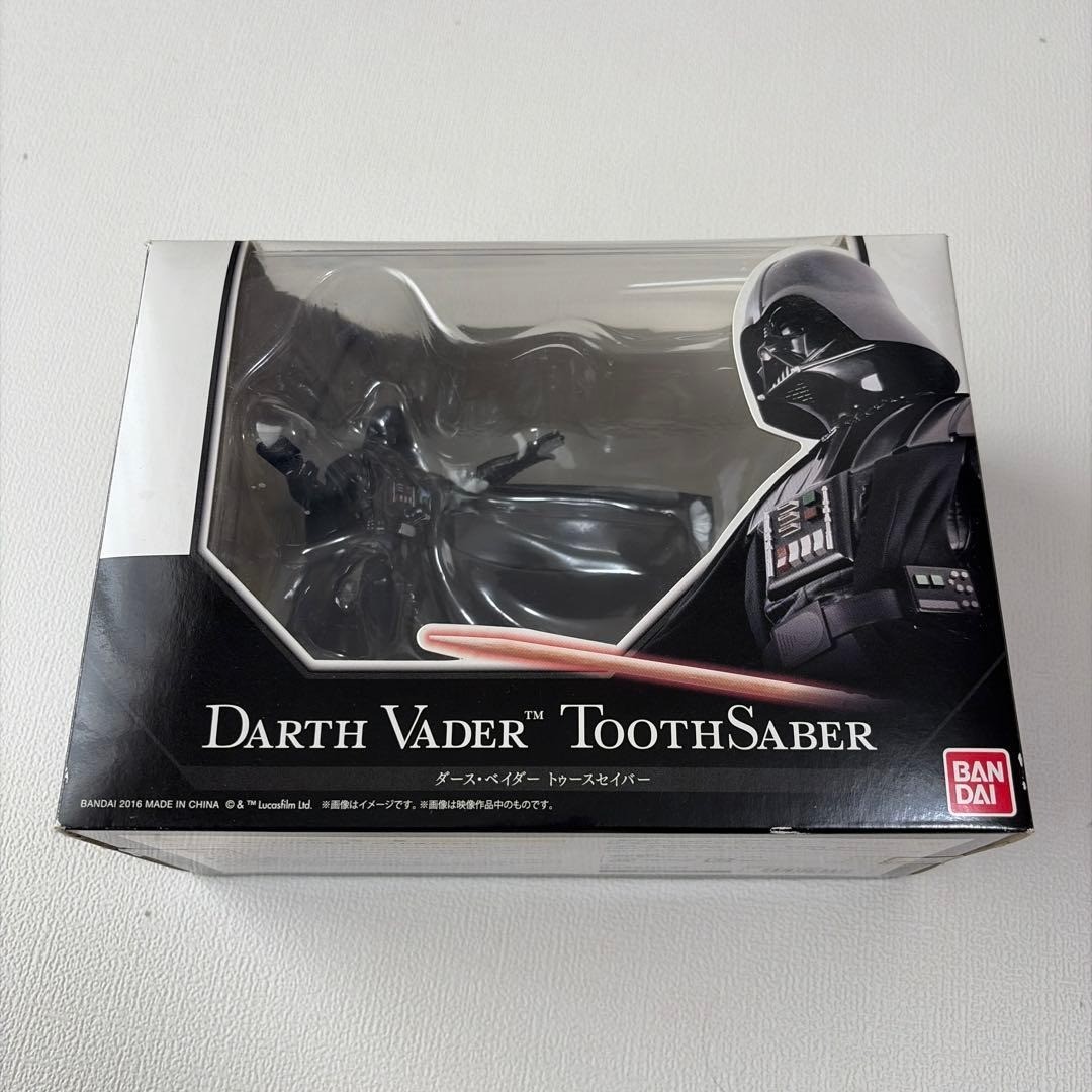 BANDAI ダース・ベイダー TOOTHSABER Star Wars DARTH VADER TOOTHSABER Figure Toothpick Dispenser Bandai
