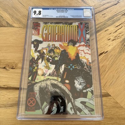 Generation X #1 CGC 9.8 NM/MT KEY 1st App Chamber  Chromium Cover!