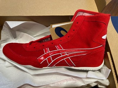 ASICS Wrestling Shoes 1083A001 Red x red white Successor to ASICS