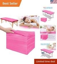 100 Disposable Massage Table Sheets - 31.5" x 71" for Ultimate Hygiene  Comfort