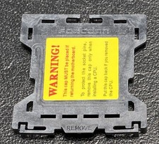 Lot of 4 Foxconn CPU Protector Covers for Socket 775 Motherboard LGA775