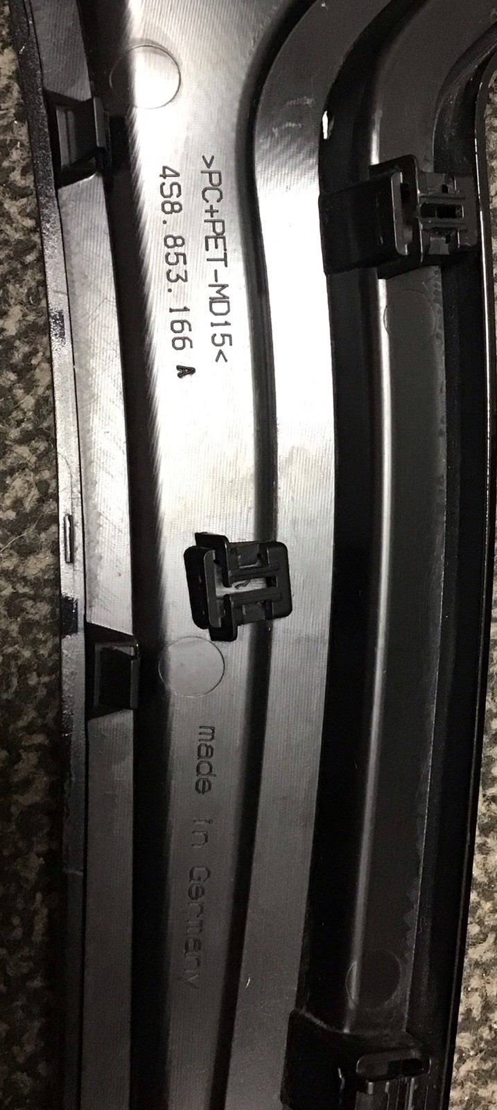 Audi R8 V10 4S Front Right Side B-Pillar Trim Panel Molding 2017-2023 OEM PT649