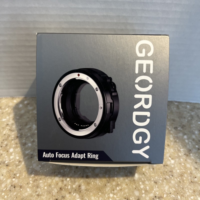 GEORDGY Lens Mount Adapter EF-SE Pro Canon EF/EF-S Lens to Sony E-Mount Cameras