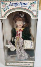 Vintage Doll Angelina Visconti Limited Edition of Fine Porcelain Collection COA