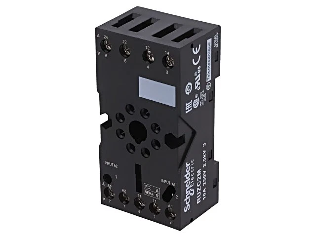 RUZC2M Zub.für Relais: Sockel PIN: 8 für DIN-Schiene SCHNEIDER ELECTRIC - Image 1 of 1