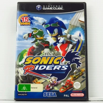 Sonic Riders Nintendo GameCube PAL Complete With Manual Tested & Working - image 1 of 4
