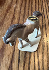 Vintage Hagen Renaker Miniature Horse Retired Pony White Grey 3351 Tail Down — photo 3