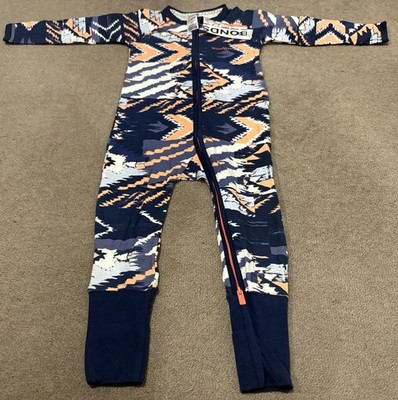 Bonds BNWT 2018 Blue Orange Aztec Zippy - Size 1 (12-18 Months)