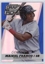 2013 Panini Prizm Perennial Draft Picks Blue Prizm 19/75 Maikel Franco #38 0q3