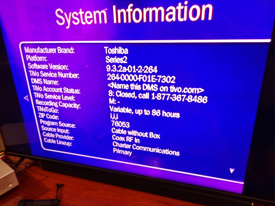 Toshiba TiVo HDD Gravador/DVD Player SD-H400 com controle remoto funciona bem - DVD não - Imagem 2 de 4