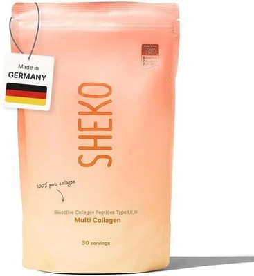 SHEKO Premium Kollagen Pulver 450g - Natürliches Bioaktives Kollagen Hydrolysat