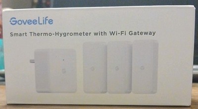 3 Pack GoveeLife 2.0 Smart Thermo-Hygrometer & Wi-Fi Gateway H5151 H5110
